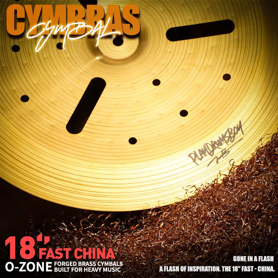 Cymbal Hi Hat - PD Mc100 Bronze Cymbal Pack 14