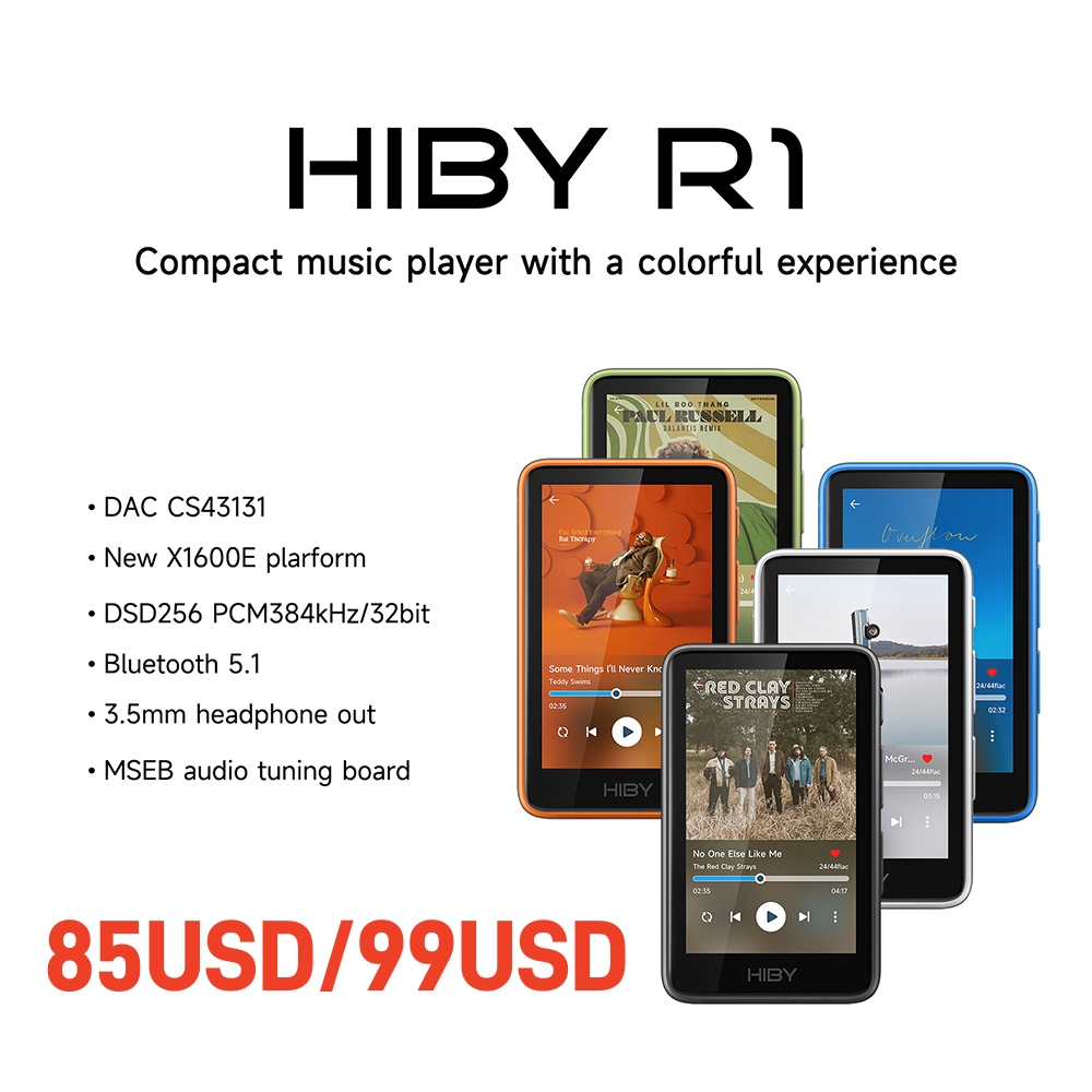 100% Original HiBy R1 HiFi Mus - Music Audiobook 评论和价格