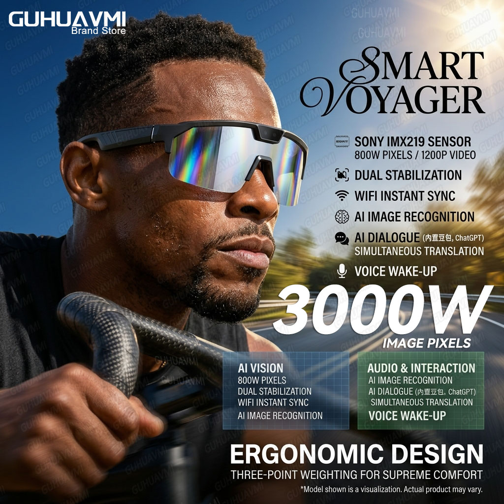 Photochromic Smart Glasses 120 - Audio Music For Video 评论和价格
