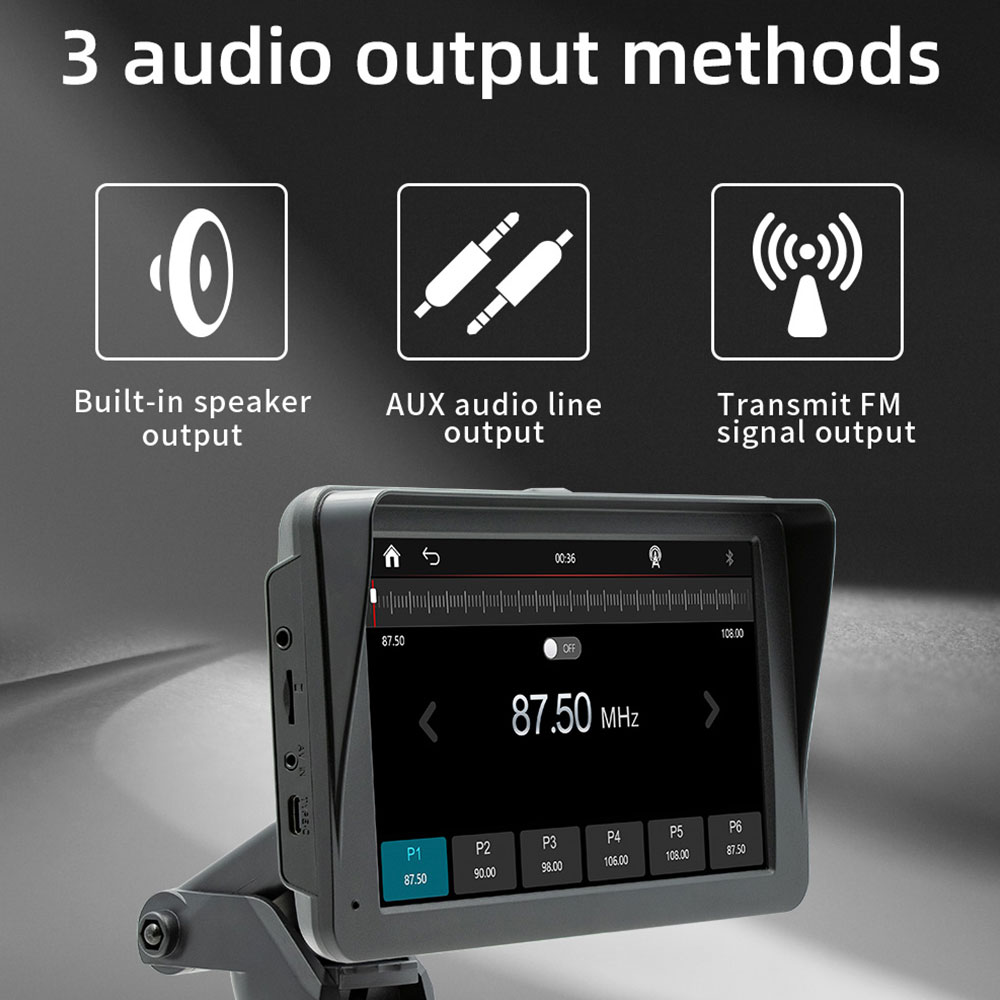 7-Inch Universal Touch HD Scre - Audio Music Name 评论和价格