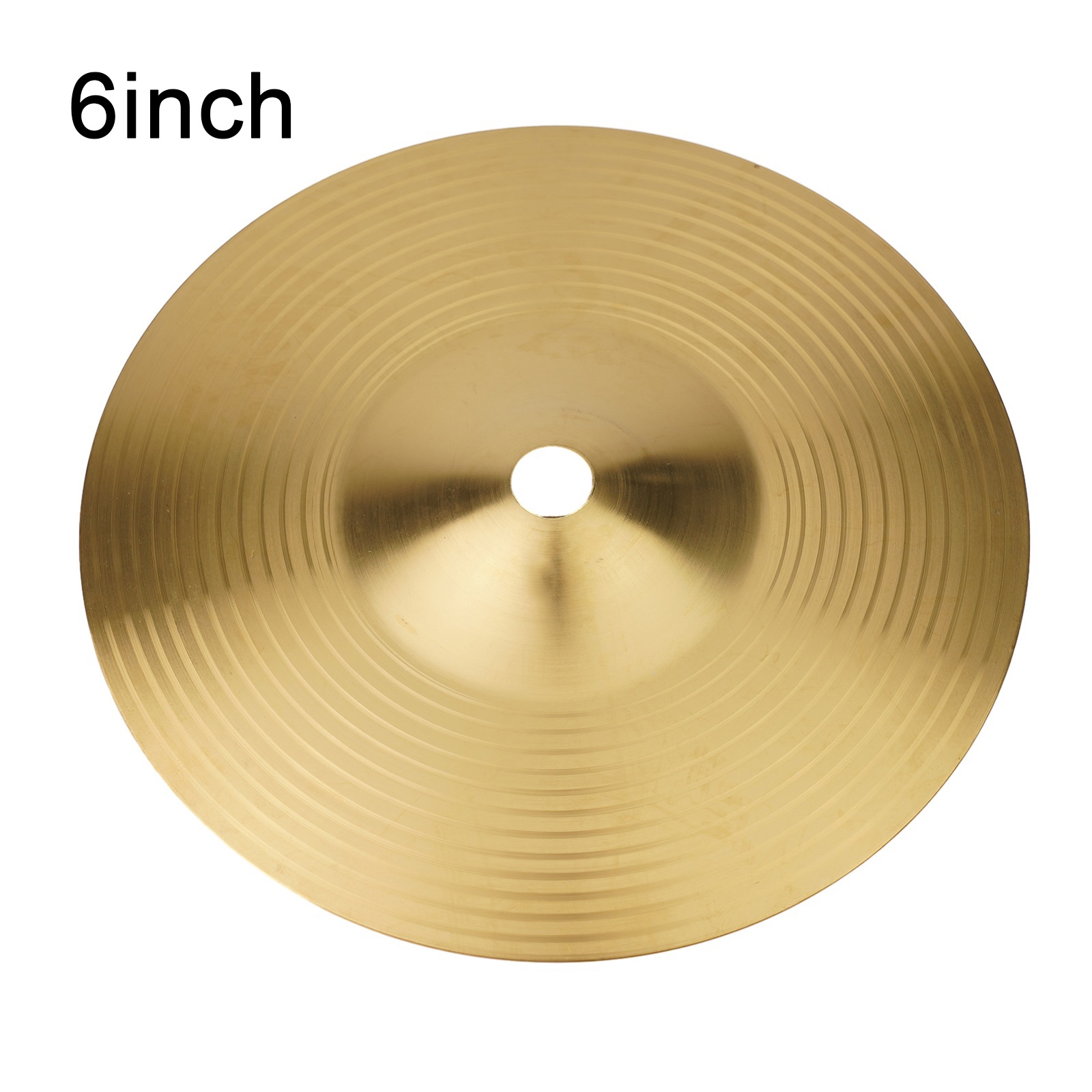 6Inch Drum Brass Cymbals Percu - Cymbal Hi Hat 评论和价格