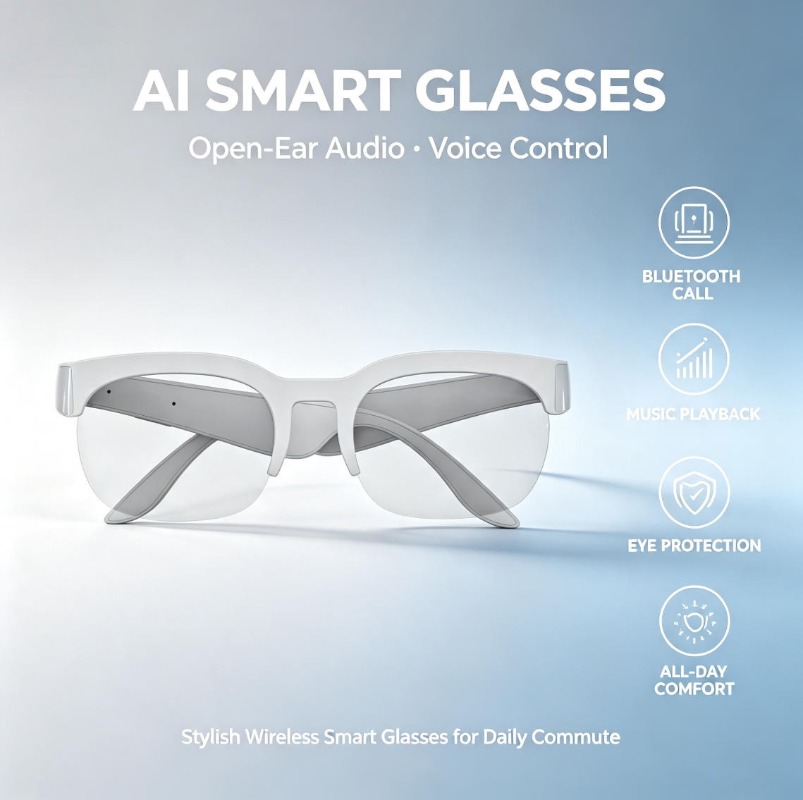 2026 Smart Audio Sunglasses Bl - Audio Music For Video 评论和价格