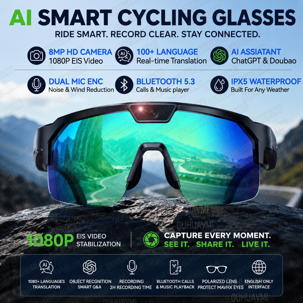 2026 Upgrade Smart Glasses wit - Audio Music For Video 评论和价格