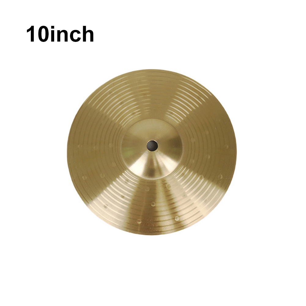 Gold Brass Cymbals 8 10 12 14  - Cymbal Hi Hat 评论和价格
