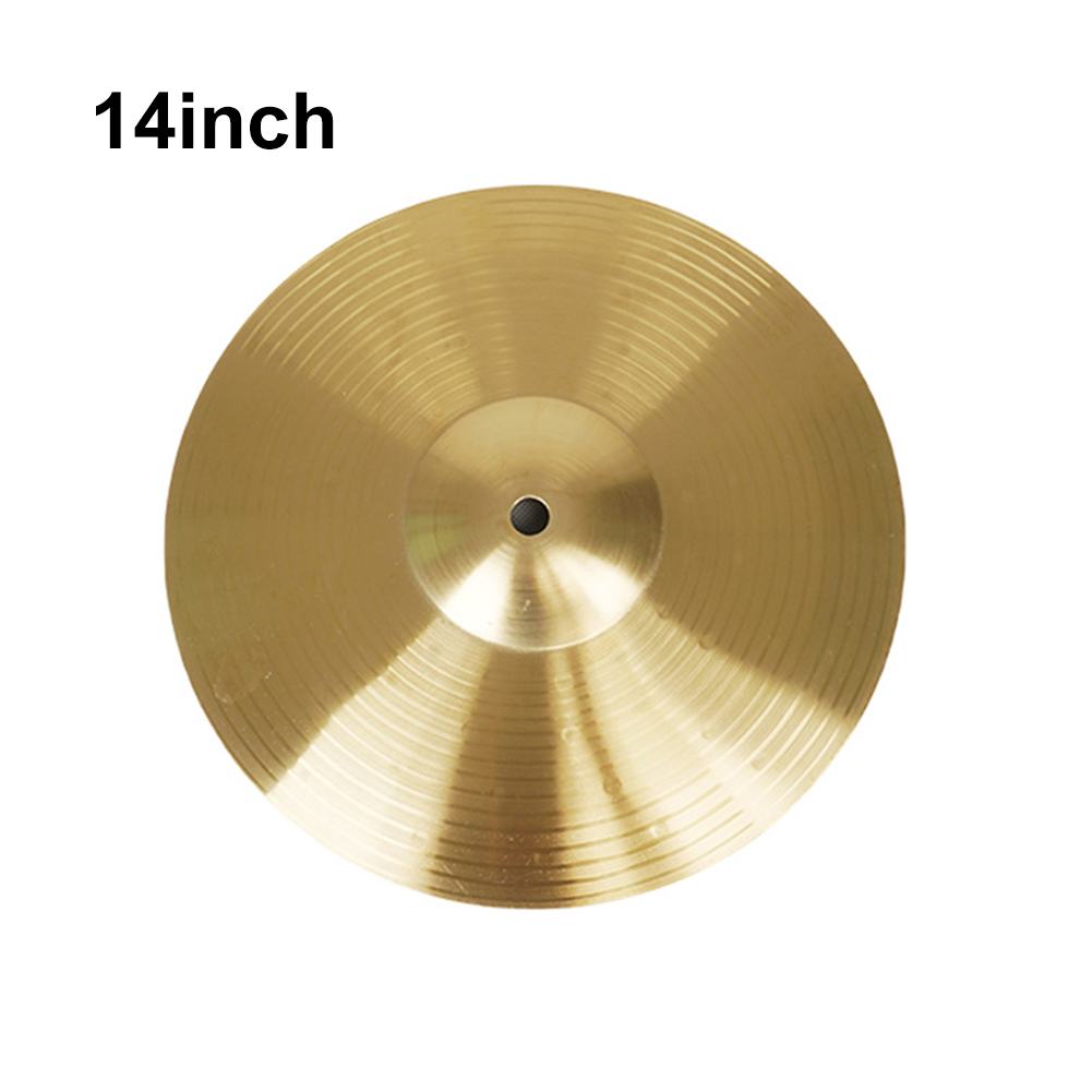 Gold Brass Cymbals 8 10 12 14  - Cymbal Hi Hat 评论和价格