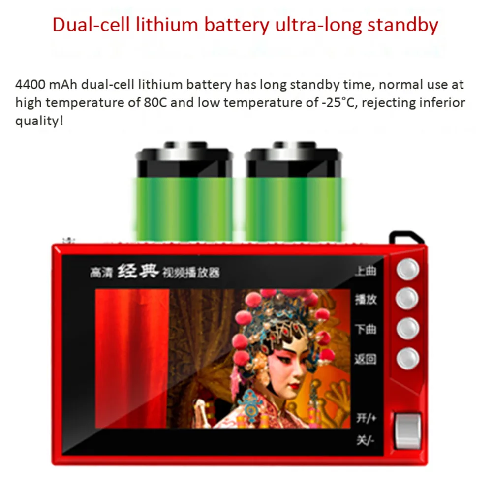 FM Radio TF Card U Disk MP3 Pl - Music Audiobook 评论和价格