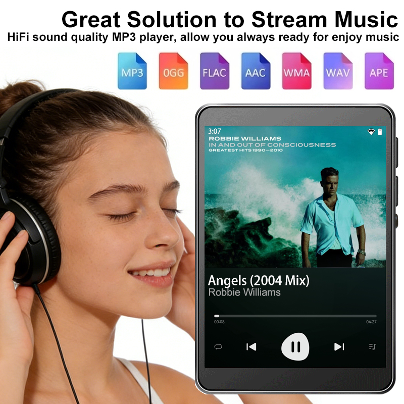 WiFi MP3 Player Andriod 10 Spo - Audio Music For Download 评论和价格