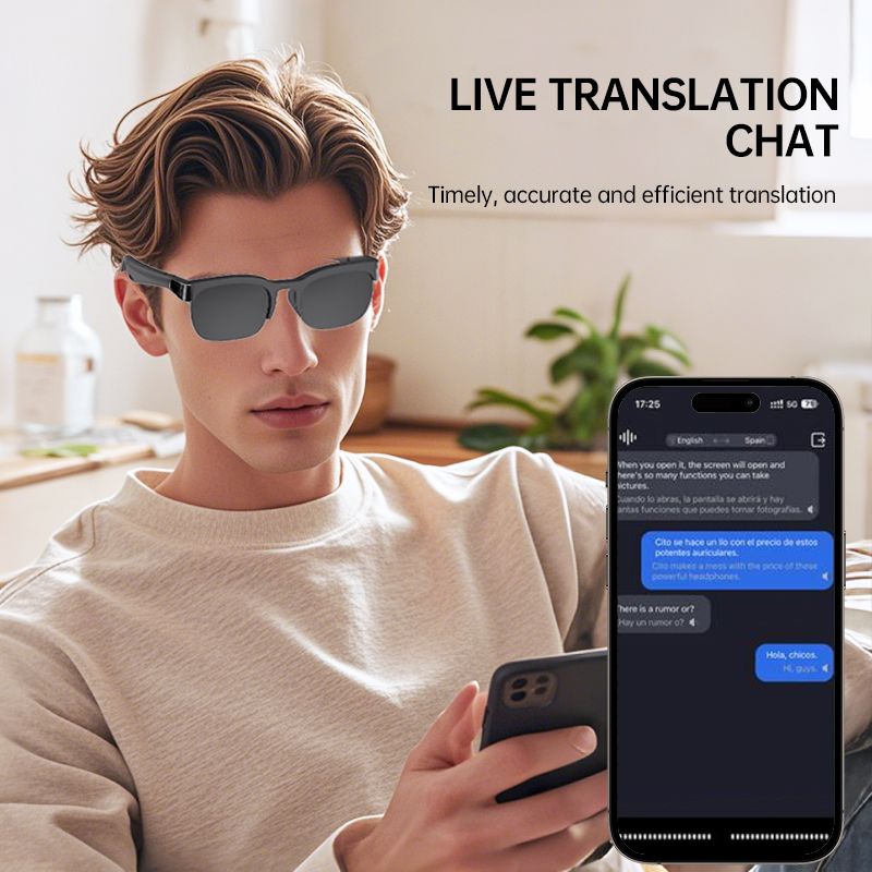 2 Colors Smart Audio Glasses B - Audio Music For Video 评论和价格